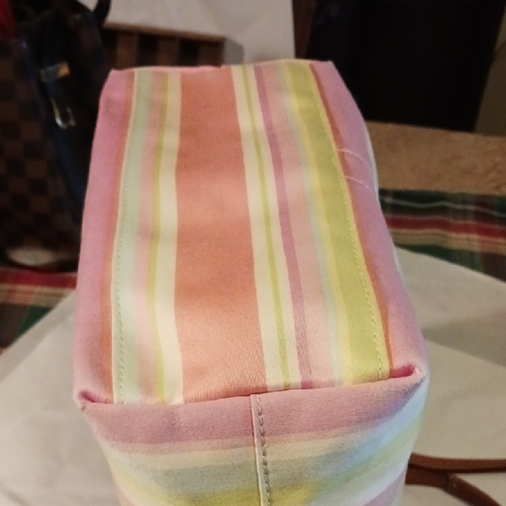 Coach Pastel Striped Tote Bag - Picture 10 of 12